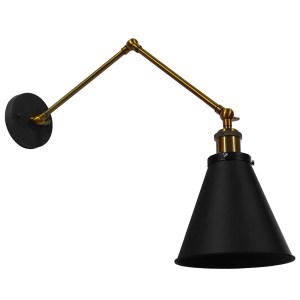 glo-01037-01037_002 GLOBOSTAR® CRUCE 01037 VINTAGE ΦΩΤΙΣΤΙΚΟ ΤΟΙΧΟΥ - ΑΠΛΙΚΑ ΜΕ ΝΤΟΥΙ 1 X E27 AC 220-240V IP20