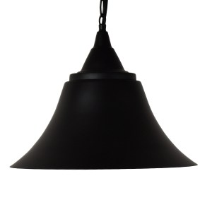 glo-01041-01041_6 GLOBOSTAR® CLOCHER 01041 VINTAGE ΚΡΕΜΑΣΤΟ ΦΩΤΙΣΤΙΚΟ ΚΑΜΠΑΝΑ ΜΟΝΟΦΩΤΟ 1 X E27 IP20 ΜΑΥΡΟ ΜΕ