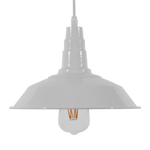 glo-01044-01044_3 GLOBOSTAR® RAY 01044 VINTAGE ΚΡΕΜΑΣΤΟ ΦΩΤΙΣΤΙΚΟ ΚΑΜΠΑΝΑ ΜΟΝΟΦΩΤΟ 1 X E27 IP20 ΛΕΥΚΟ ΜΕΤΑΛΛ