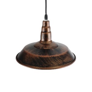 glo-01047-01047_7 GLOBOSTAR® RAY 01047 VINTAGE ΚΡΕΜΑΣΤΟ ΦΩΤΙΣΤΙΚΟ ΚΑΜΠΑΝΑ ΜΟΝΟΦΩΤΟ 1 X E27 IP20 ΧΑΛΚΙΝΟ ΜΕΤΑ