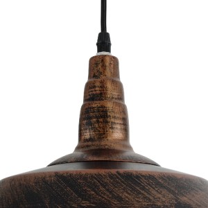 glo-01047-01047_9 GLOBOSTAR® RAY 01047 VINTAGE ΚΡΕΜΑΣΤΟ ΦΩΤΙΣΤΙΚΟ ΚΑΜΠΑΝΑ ΜΟΝΟΦΩΤΟ 1 X E27 IP20 ΧΑΛΚΙΝΟ ΜΕΤΑ