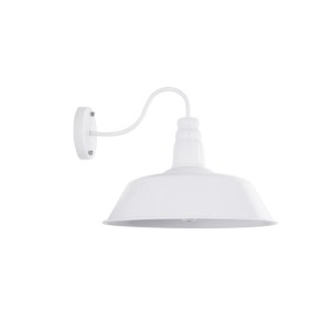 glo-01051-01051_5 GLOBOSTAR® SORD 01051 VINTAGE ΕΠΙΤΟΙΧΙΟ ΦΩΤΙΣΤΙΚΟ ΑΠΛΙΚΑ ΜΟΝΟΦΩΤΟ 1 X E27 IP20 ΛΕΥΚΟ ΜΕΤΑΛ