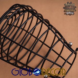 glo-01059-01059_2 GLOBOSTAR® DROPS 01059 VINTAGE ΚΡΕΜΑΣΤΟ ΦΩΤΙΣΤΙΚΟ ΠΛΕΓΜΑ ΠΟΛΥΦΩΤΟ 6 X E27 IP20 ΜΑΥΡΟ ΜΕΤΑΛ