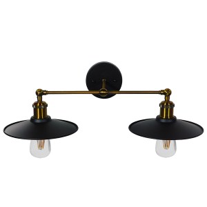 glo-01069-01069_3 GLOBOSTAR® MINIMALL 01069 VINTAGE ΦΩΤΙΣΤΙΚΟ ΤΟΙΧΟΥ - ΑΠΛΙΚΑ ΜΕ ΝΤΟΥΙ 2 X E27 AC 220-240V I