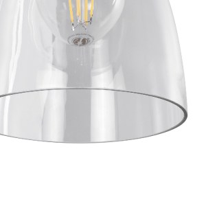 glo-01071-01071_9 GLOBOSTAR® LYDIA 01071 VINTAGE ΕΠΙΤΟΙΧΙΟ ΦΩΤΙΣΤΙΚΟ ΑΠΛΙΚΑ ΜΟΝΟΦΩΤΟ 1 X E27 IP20 ΜΑΥΡΟ & ΧΡ