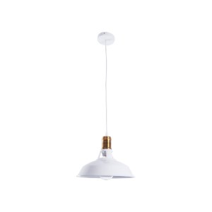 glo-01072-01072_4 GLOBOSTAR® ANER 01072 VINTAGE ΚΡΕΜΑΣΤΟ ΦΩΤΙΣΤΙΚΟ ΚΑΜΠΑΝΑ ΜΟΝΟΦΩΤΟ 1 X E27 IP20 ΛΕΥΚΟ & ΧΡΥ