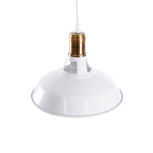 glo-01072-01072_6 GLOBOSTAR® ANER 01072 VINTAGE ΚΡΕΜΑΣΤΟ ΦΩΤΙΣΤΙΚΟ ΚΑΜΠΑΝΑ ΜΟΝΟΦΩΤΟ 1 X E27 IP20 ΛΕΥΚΟ & ΧΡΥ