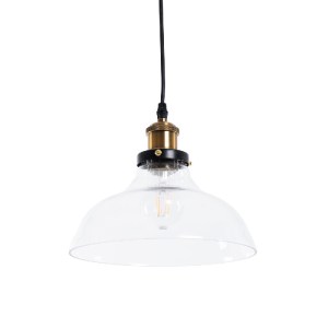 glo-01075-01075_6 GLOBOSTAR® BINGLEY 01075 VINTAGE ΚΡΕΜΑΣΤΟ ΦΩΤΙΣΤΙΚΟ ΟΡΟΦΗΣ ΜΕ ΝΤΟΥΙ 1 X E27 AC 220-240V IP