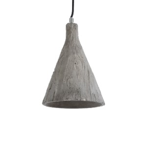 glo-01080-01080_2 GLOBOSTAR® VOLCANO 01080 ΜΟΝΤΕΡΝΟ ΚΡΕΜΑΣΤΟ ΦΩΤΙΣΤΙΚΟ ΚΑΜΠΑΝΑ ΜΟΝΟΦΩΤΟ 1 X E27 IP20 ΓΚΡΙ ΤΣ