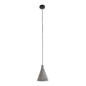glo-01080-01080_3 GLOBOSTAR® VOLCANO 01080 ΜΟΝΤΕΡΝΟ ΚΡΕΜΑΣΤΟ ΦΩΤΙΣΤΙΚΟ ΚΑΜΠΑΝΑ ΜΟΝΟΦΩΤΟ 1 X E27 IP20 ΓΚΡΙ ΤΣ