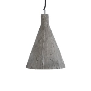 glo-01080-01080_4 GLOBOSTAR® VOLCANO 01080 ΜΟΝΤΕΡΝΟ ΚΡΕΜΑΣΤΟ ΦΩΤΙΣΤΙΚΟ ΚΑΜΠΑΝΑ ΜΟΝΟΦΩΤΟ 1 X E27 IP20 ΓΚΡΙ ΤΣ