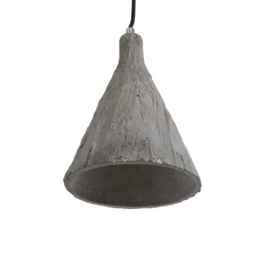 glo-01080-01080_5 GLOBOSTAR® VOLCANO 01080 ΜΟΝΤΕΡΝΟ ΚΡΕΜΑΣΤΟ ΦΩΤΙΣΤΙΚΟ ΚΑΜΠΑΝΑ ΜΟΝΟΦΩΤΟ 1 X E27 IP20 ΓΚΡΙ ΤΣ