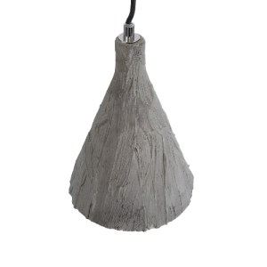 glo-01080-01080_6 GLOBOSTAR® VOLCANO 01080 ΜΟΝΤΕΡΝΟ ΚΡΕΜΑΣΤΟ ΦΩΤΙΣΤΙΚΟ ΚΑΜΠΑΝΑ ΜΟΝΟΦΩΤΟ 1 X E27 IP20 ΓΚΡΙ ΤΣ