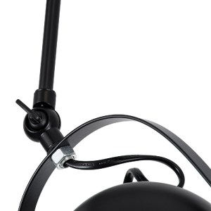 glo-01081-01081_9 GLOBOSTAR® CANNES 01081 ΜΟΝΤΕΡΝΟ ΦΩΤΙΣΤΙΚΟ ΟΡΟΦΗΣ ΡΑΓΑ ΔΙΦΩΤΟ 2 X E27 IP20 ΜΑΥΡΟ ΜΕΤΑΛΛΟ -