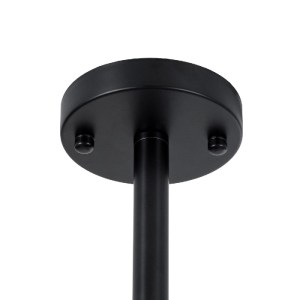 glo-01088-01088_8 GLOBOSTAR® LUNA 01088 ΜΟΝΤΕΡΝΟ ΦΩΤΙΣΤΙΚΟ ΟΡΟΦΗΣ ΚΑΜΠΑΝΑ ΠΟΛΥΦΩΤΟ 5 X E27 IP20 ΜΑΥΡΟ ΜΕΤΑΛΛ