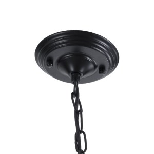 glo-01091-01091_11 GLOBOSTAR® LIMI 01091 VINTAGE ΚΡΕΜΑΣΤΟ ΦΩΤΙΣΤΙΚΟ ΚΑΠΕΛΟ ΤΡΙΦΩΤΟ 3 X E14 IP20 ΜΑΥΡΟ & ΧΡΥΣΟ
