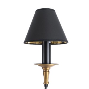 glo-01091-01091_8 GLOBOSTAR® LIMI 01091 VINTAGE ΚΡΕΜΑΣΤΟ ΦΩΤΙΣΤΙΚΟ ΚΑΠΕΛΟ ΤΡΙΦΩΤΟ 3 X E14 IP20 ΜΑΥΡΟ & ΧΡΥΣΟ