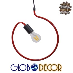 glo-01095-1-013ed9_01095_1_1 GLOBOSTAR® LIBBY 01095-1 ΠΑΙΔΙΚΟ ΚΡΕΜΑΣΤΟ ΦΩΤΙΣΤΙΚΟ ΑΝΑΡΤΗΣΗ ΜΟΝΟΦΩΤΟ 1 X E27 IP20 ΚΟΚΚΙΝΟ