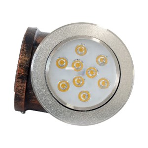 glo-01104-01104_11 GLOBOSTAR® ANTHY 01104 ΦΩΤΙΣΤΙΚΟ ΤΟΙΧΟΥ - ΑΠΛΙΚΑ LED ΧΑΛΚΙΝΟ AC 220-240V IP44 - Μ15.2 X Π1