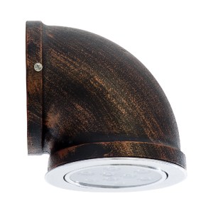 glo-01104-01104_4 GLOBOSTAR® ANTHY 01104 ΦΩΤΙΣΤΙΚΟ ΤΟΙΧΟΥ - ΑΠΛΙΚΑ LED ΧΑΛΚΙΝΟ AC 220-240V IP44 - Μ15.2 X Π1