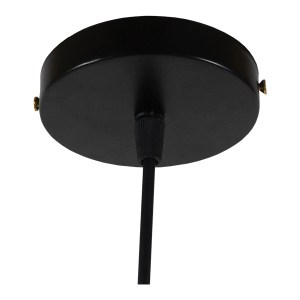glo-01108-01108_9 GLOBOSTAR® SOBRINO 01108 VINTAGE ΚΡΕΜΑΣΤΟ ΦΩΤΙΣΤΙΚΟ ΠΛΕΓΜΑ ΜΟΝΟΦΩΤΟ 1 X E27 IP20 ΜΑΥΡΟ ΜΕΤ