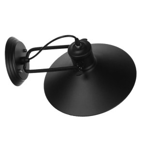 glo-01118-01118_7 GLOBOSTAR® CELL 01118 VINTAGE ΕΠΙΤΟΙΧΙΟ ΦΩΤΙΣΤΙΚΟ ΑΠΛΙΚΑ ΜΟΝΟΦΩΤΟ 1 X E27 IP20 ΜΑΥΡΟ ΜΕΤΑΛ