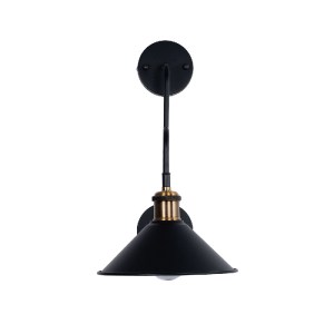 glo-01120-01120_4 GLOBOSTAR® MAGEOR 01120 VINTAGE ΕΠΙΤΟΙΧΙΟ ΦΩΤΙΣΤΙΚΟ ΑΠΛΙΚΑ ΜΟΝΟΦΩΤΟ 1 X E27 IP20 ΜΑΥΡΟ & Χ
