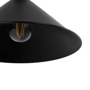 glo-01121-01121_6 GLOBOSTAR® ANBET 01121 VINTAGE ΕΠΙΤΟΙΧΙΟ ΦΩΤΙΣΤΙΚΟ ΑΠΛΙΚΑ ΜΟΝΟΦΩΤΟ 1 X E27 IP20 ΜΑΥΡΟ & ΧΡ