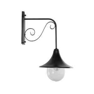 glo-01123-01123_5 GLOBOSTAR® ANNIEL 01123 VINTAGE ΕΠΙΤΟΙΧΙΟ ΦΩΤΙΣΤΙΚΟ ΑΠΛΙΚΑ ΜΟΝΟΦΩΤΟ 1 X E27 IP20 ΜΑΥΡΟ ΜΕΤ