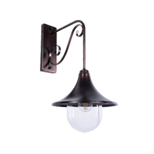 glo-01124-01124_2 GLOBOSTAR® ANNIEL 01124 VINTAGE ΕΠΙΤΟΙΧΙΟ ΦΩΤΙΣΤΙΚΟ ΑΠΛΙΚΑ ΜΟΝΟΦΩΤΟ 1 X E27 IP20 ΧΑΛΚΙΝΟ Μ