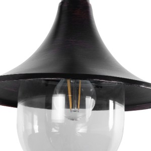 glo-01124-01124_7 GLOBOSTAR® ANNIEL 01124 VINTAGE ΕΠΙΤΟΙΧΙΟ ΦΩΤΙΣΤΙΚΟ ΑΠΛΙΚΑ ΜΟΝΟΦΩΤΟ 1 X E27 IP20 ΧΑΛΚΙΝΟ Μ