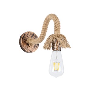 glo-01134-01134_0 GLOBOSTAR® FLEDI 01134 VINTAGE ΕΠΙΤΟΙΧΙΟ ΦΩΤΙΣΤΙΚΟ ΑΠΛΙΚΑ ΜΟΝΟΦΩΤΟ 1 X E27 IP20 ΧΑΛΚΙΝΟ ΜΕ