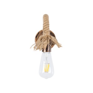 glo-01134-01134_4 GLOBOSTAR® FLEDI 01134 VINTAGE ΕΠΙΤΟΙΧΙΟ ΦΩΤΙΣΤΙΚΟ ΑΠΛΙΚΑ ΜΟΝΟΦΩΤΟ 1 X E27 IP20 ΧΑΛΚΙΝΟ ΜΕ
