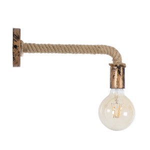 glo-01135-01135_3 GLOBOSTAR® CENADEL 01135 VINTAGE ΕΠΙΤΟΙΧΙΟ ΦΩΤΙΣΤΙΚΟ ΑΠΛΙΚΑ ΜΟΝΟΦΩΤΟ 1 X E27 IP20 ΧΑΛΚΙΝΟ 