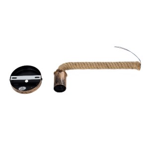 glo-01135-01135_7 GLOBOSTAR® CENADEL 01135 VINTAGE ΕΠΙΤΟΙΧΙΟ ΦΩΤΙΣΤΙΚΟ ΑΠΛΙΚΑ ΜΟΝΟΦΩΤΟ 1 X E27 IP20 ΧΑΛΚΙΝΟ 