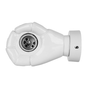 glo-01137-01137_8 GLOBOSTAR® FIST 01137 ΜΟΝΤΕΡΝΟ ΕΠΙΤΟΙΧΙΟ ΦΩΤΙΣΤΙΚΟ ΑΠΛΙΚΑ ΜΟΝΟΦΩΤΟ 1 X E27 IP20 ΛΕΥΚΟ ΓΥΨΟ