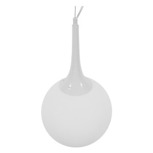 glo-01143-01143_5 GLOBOSTAR® SPHERE 01143 ΜΟΝΤΕΡΝΟ ΚΡΕΜΑΣΤΟ ΦΩΤΙΣΤΙΚΟ ΜΠΑΛΑ ΜΟΝΟΦΩΤΟ 1 X E27 IP20 ΛΕΥΚΟ ΓΥΑΛ