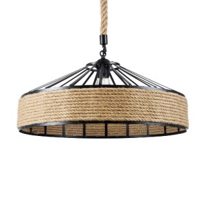 glo-01147-01147_0 GLOBOSTAR® POLI 01147 VINTAGE ΚΡΕΜΑΣΤΟ ΦΩΤΙΣΤΙΚΟ ΚΑΜΠΑΝΑ ΜΟΝΟΦΩΤΟ 1 X E27 IP20 ΜΑΥΡΟ ΜΕΤΑΛ