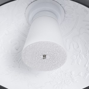 glo-01151-01151_10 GLOBOSTAR® SERENIA 01151 ΜΟΝΤΕΡΝΟ ΚΡΕΜΑΣΤΟ ΦΩΤΙΣΤΙΚΟ ΚΑΜΠΑΝΑ ΜΟΝΟΦΩΤΟ 1 X E27 IP20 ΜΑΥΡΟ &