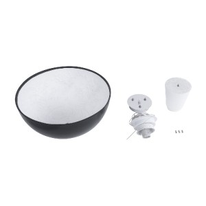 glo-01151-01151_12 GLOBOSTAR® SERENIA 01151 ΜΟΝΤΕΡΝΟ ΚΡΕΜΑΣΤΟ ΦΩΤΙΣΤΙΚΟ ΚΑΜΠΑΝΑ ΜΟΝΟΦΩΤΟ 1 X E27 IP20 ΜΑΥΡΟ &