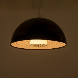 glo-01151-01151_3 GLOBOSTAR® SERENIA 01151 ΜΟΝΤΕΡΝΟ ΚΡΕΜΑΣΤΟ ΦΩΤΙΣΤΙΚΟ ΚΑΜΠΑΝΑ ΜΟΝΟΦΩΤΟ 1 X E27 IP20 ΜΑΥΡΟ &