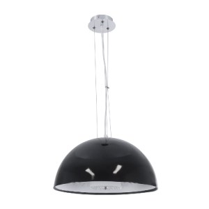 glo-01151-01151_4 GLOBOSTAR® SERENIA 01151 ΜΟΝΤΕΡΝΟ ΚΡΕΜΑΣΤΟ ΦΩΤΙΣΤΙΚΟ ΚΑΜΠΑΝΑ ΜΟΝΟΦΩΤΟ 1 X E27 IP20 ΜΑΥΡΟ &