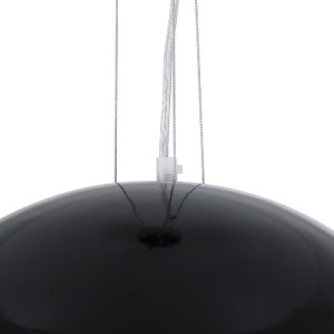 glo-01151-01151_8 GLOBOSTAR® SERENIA 01151 ΜΟΝΤΕΡΝΟ ΚΡΕΜΑΣΤΟ ΦΩΤΙΣΤΙΚΟ ΚΑΜΠΑΝΑ ΜΟΝΟΦΩΤΟ 1 X E27 IP20 ΜΑΥΡΟ &