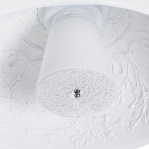 glo-01152-01152_10 GLOBOSTAR® SERENIA 01152 ΜΟΝΤΕΡΝΟ ΚΡΕΜΑΣΤΟ ΦΩΤΙΣΤΙΚΟ ΚΑΜΠΑΝΑ ΜΟΝΟΦΩΤΟ 1 X E27 IP20 ΛΕΥΚΟ Γ