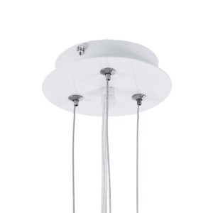 glo-01152-01152_11 GLOBOSTAR® SERENIA 01152 ΜΟΝΤΕΡΝΟ ΚΡΕΜΑΣΤΟ ΦΩΤΙΣΤΙΚΟ ΚΑΜΠΑΝΑ ΜΟΝΟΦΩΤΟ 1 X E27 IP20 ΛΕΥΚΟ Γ