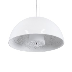 glo-01152-01152_6 GLOBOSTAR® SERENIA 01152 ΜΟΝΤΕΡΝΟ ΚΡΕΜΑΣΤΟ ΦΩΤΙΣΤΙΚΟ ΚΑΜΠΑΝΑ ΜΟΝΟΦΩΤΟ 1 X E27 IP20 ΛΕΥΚΟ Γ