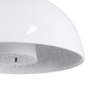 glo-01152-01152_9 GLOBOSTAR® SERENIA 01152 ΜΟΝΤΕΡΝΟ ΚΡΕΜΑΣΤΟ ΦΩΤΙΣΤΙΚΟ ΚΑΜΠΑΝΑ ΜΟΝΟΦΩΤΟ 1 X E27 IP20 ΛΕΥΚΟ Γ