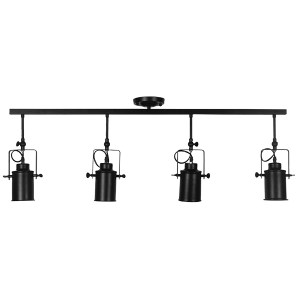 glo-01156-01156_004 GLOBOSTAR® HOLLYWOOD 01156 VINTAGE ΦΩΤΙΣΤΙΚΟ ΟΡΟΦΗΣ ΜΕ ΝΤΟΥΙ 4 X E27 AC 220-240V IP20 - ΜΑ