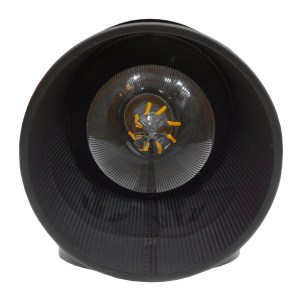 glo-01160-01160_8 GLOBOSTAR® HOLVIA 01160 VINTAGE ΕΠΙΤΟΙΧΙΟ ΦΩΤΙΣΤΙΚΟ ΑΠΛΙΚΑ ΜΟΝΟΦΩΤΟ 1 X E27 IP20 ΜΑΥΡΟ ΜΕΤ