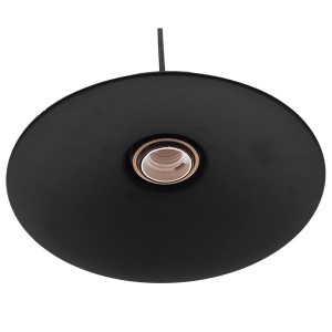 glo-01167-01167_5 GLOBOSTAR® CARAVEL 01167 VINTAGE ΚΡΕΜΑΣΤΟ ΦΩΤΙΣΤΙΚΟ ΚΑΜΠΑΝΑ ΜΟΝΟΦΩΤΟ 1 X E27 IP20 ΜΑΥΡΟ & 
